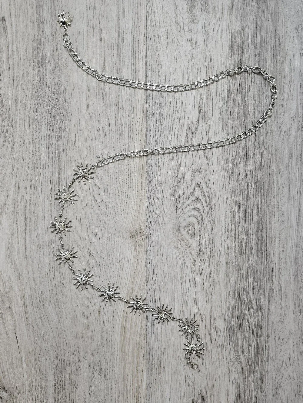 Celestial Boho Sun Lightweight Metal Belt